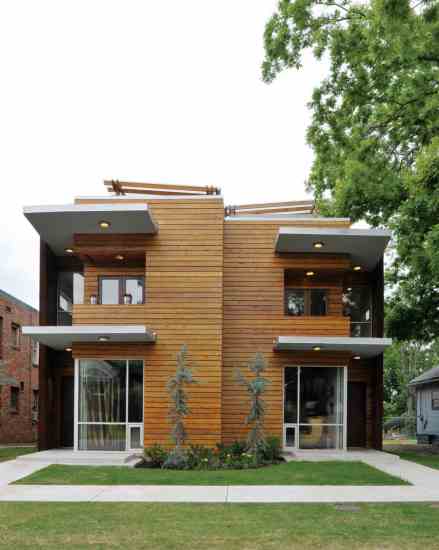 
The home is constructed from structural insulated panels (SIPs) made in nearby Bartlesville.
